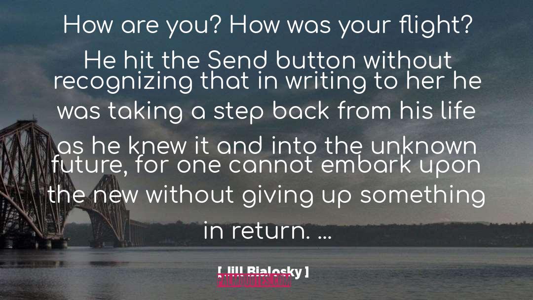 Step Back quotes by Jill Bialosky