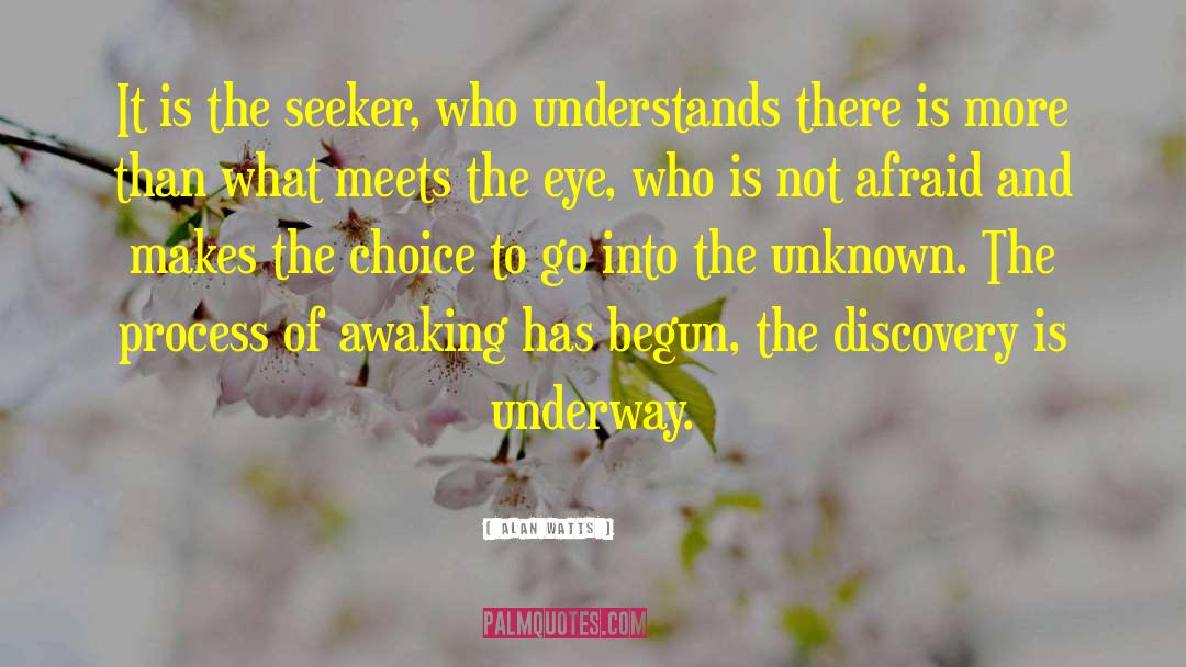 Step Into The Unknown quotes by Alan Watts