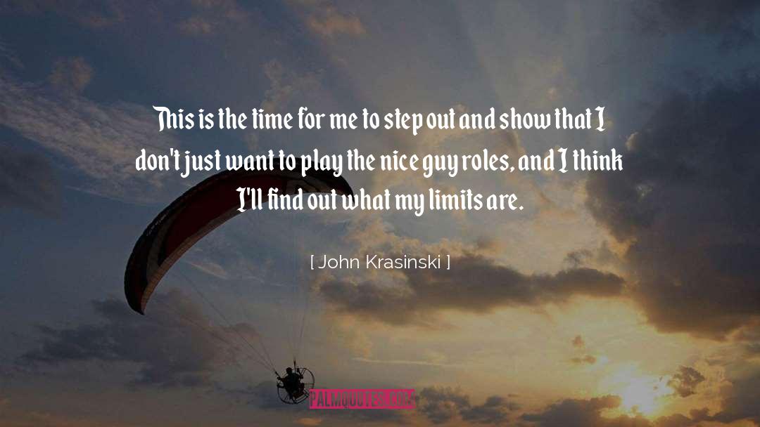 Step Less quotes by John Krasinski