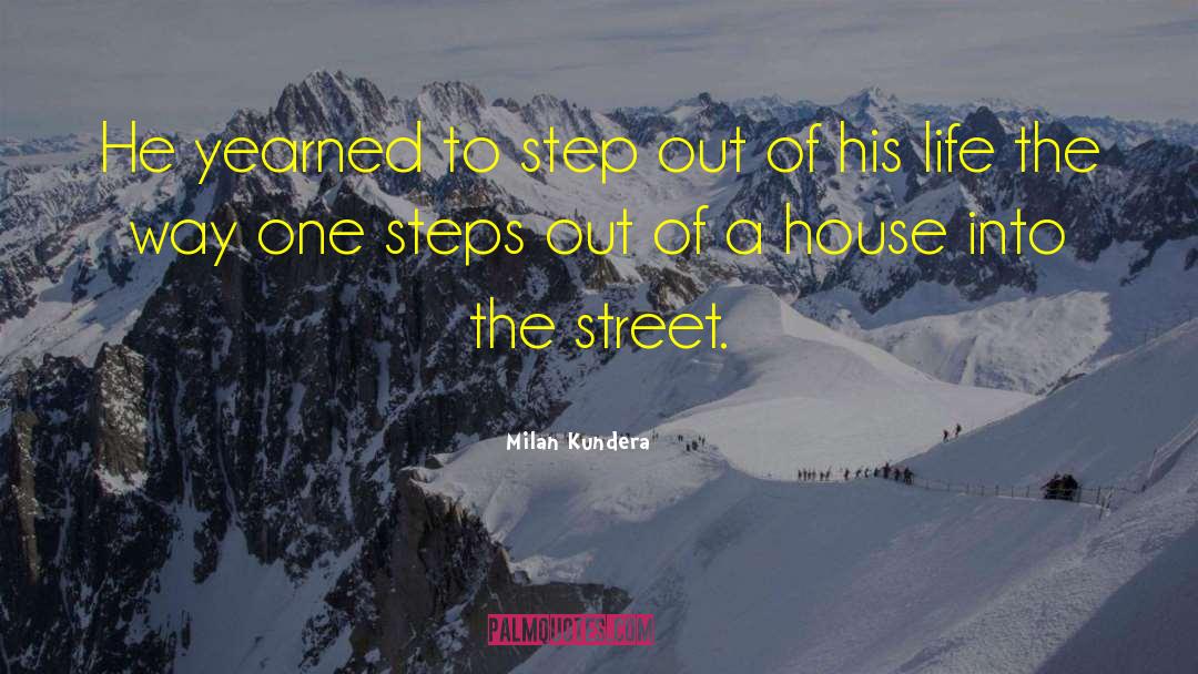 Step Less quotes by Milan Kundera
