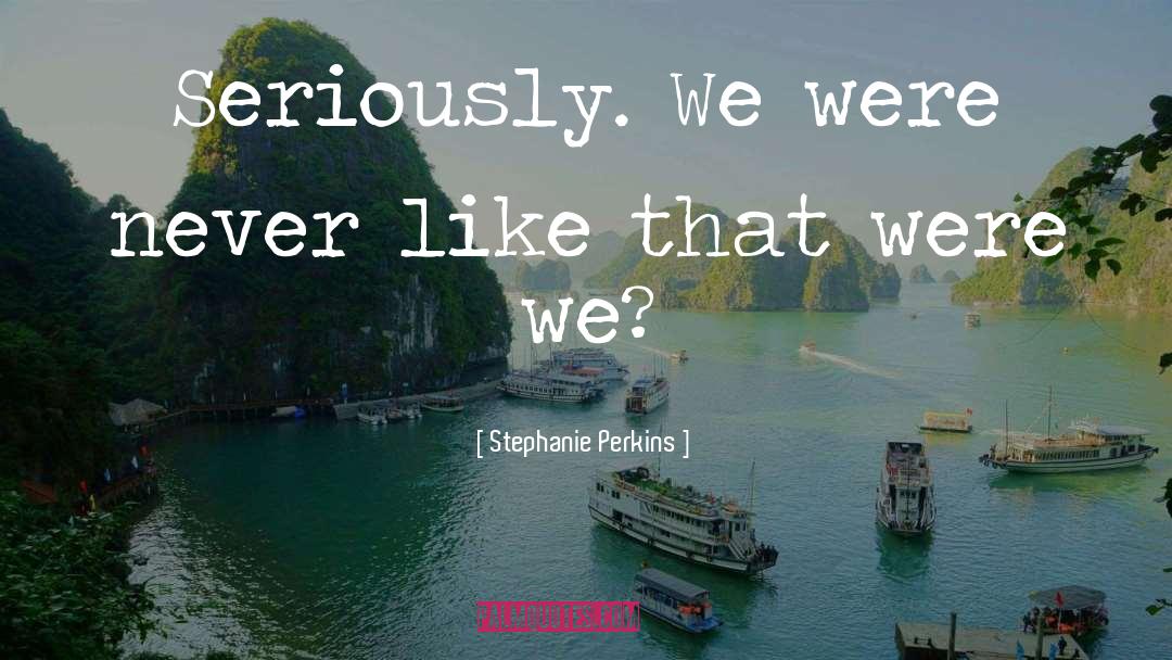 Stephanie Myers quotes by Stephanie Perkins