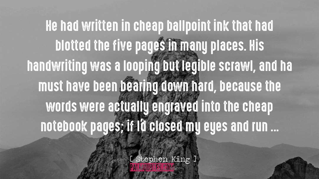 Stephen Hunt quotes by Stephen King