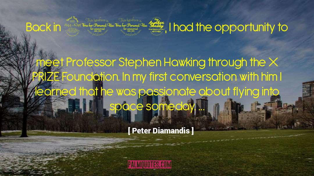 Stephen Zimmer quotes by Peter Diamandis