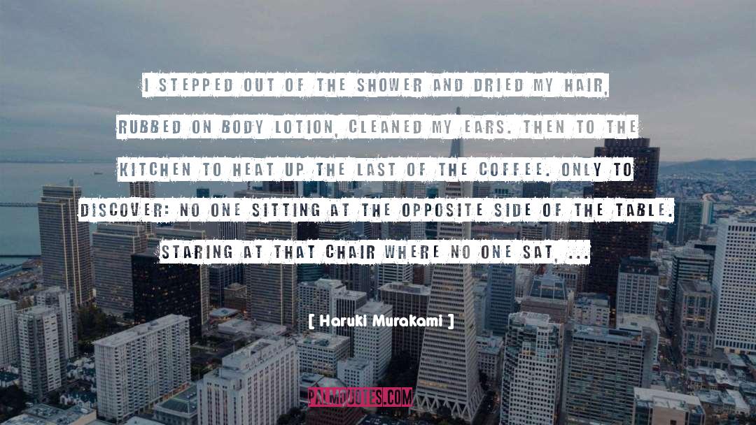 Stepped quotes by Haruki Murakami