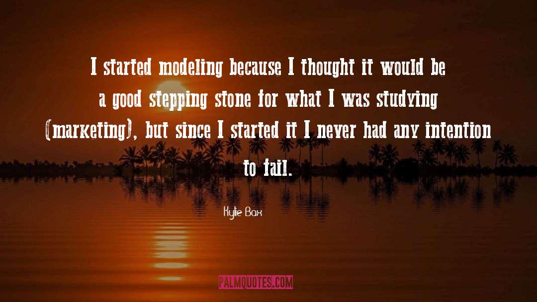 Stepping Stone quotes by Kylie Bax