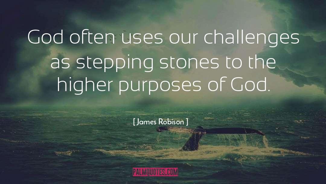 Stepping Stones quotes by James Robison