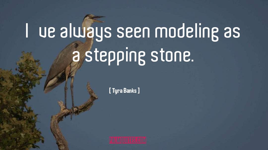 Stepping Stones quotes by Tyra Banks
