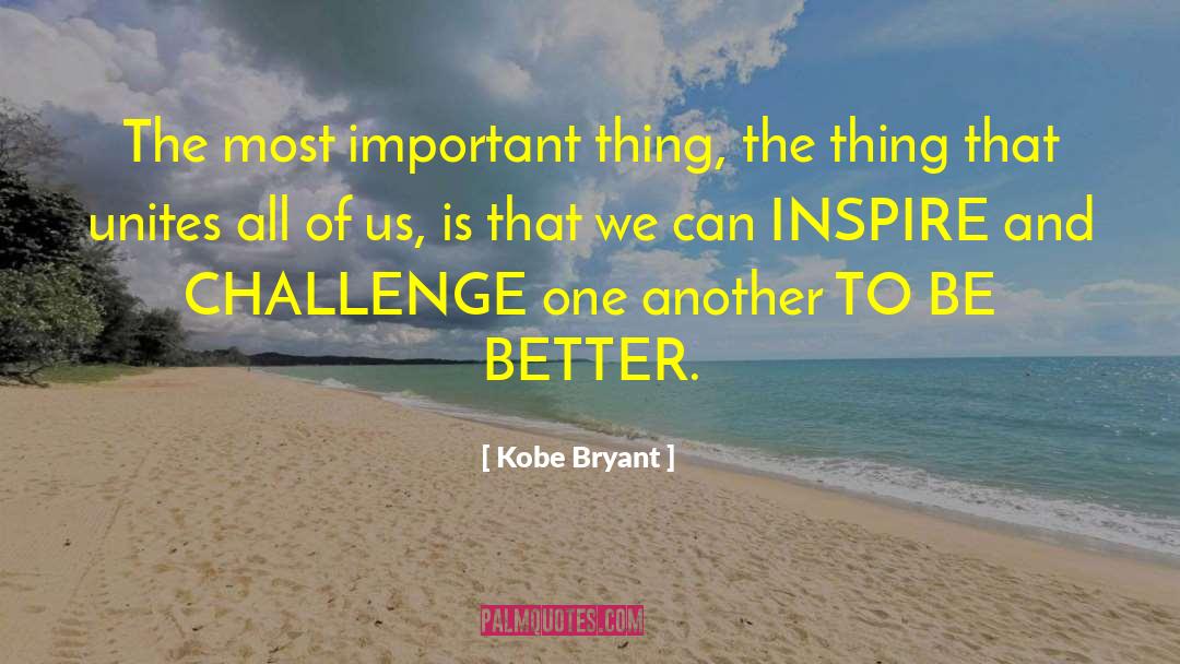 Stepping Up To Challenge Kobe Bryant quotes by Kobe Bryant