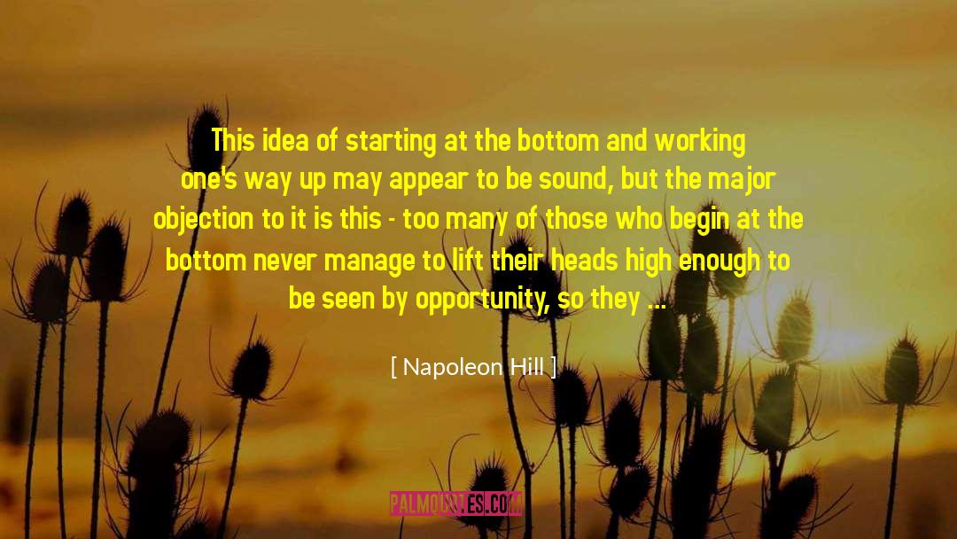 Steps Ahead quotes by Napoleon Hill