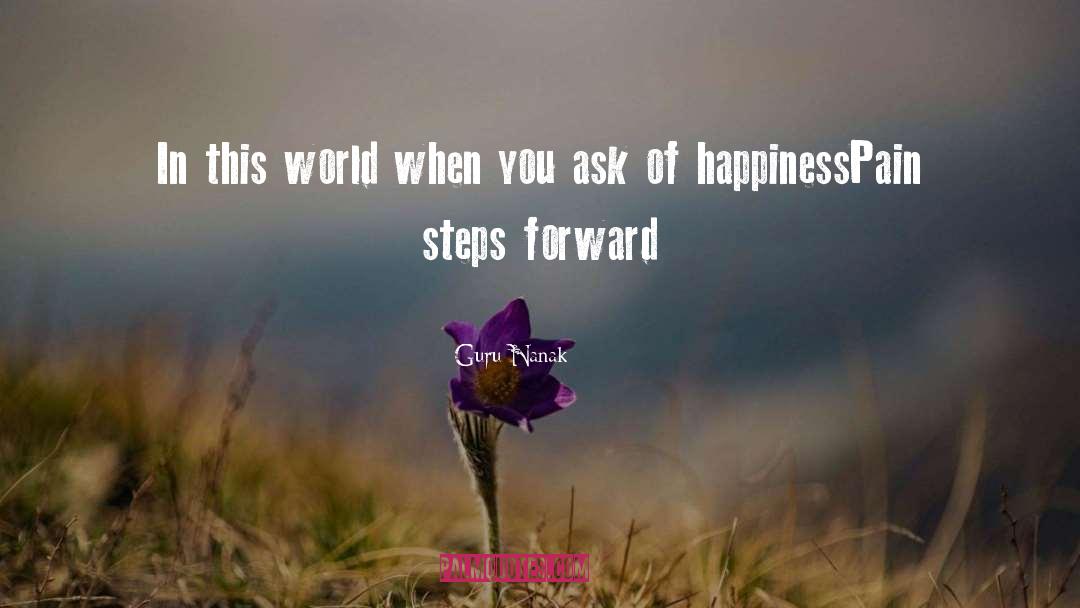 Steps Forward quotes by Guru Nanak