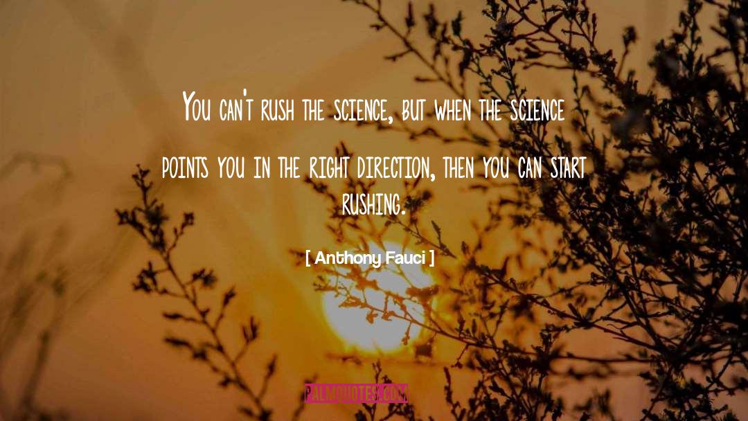 Steps In The Right Direction quotes by Anthony Fauci