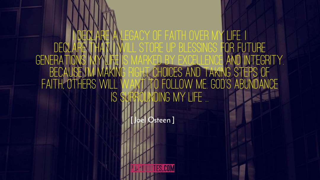 Steps Of Faith quotes by Joel Osteen