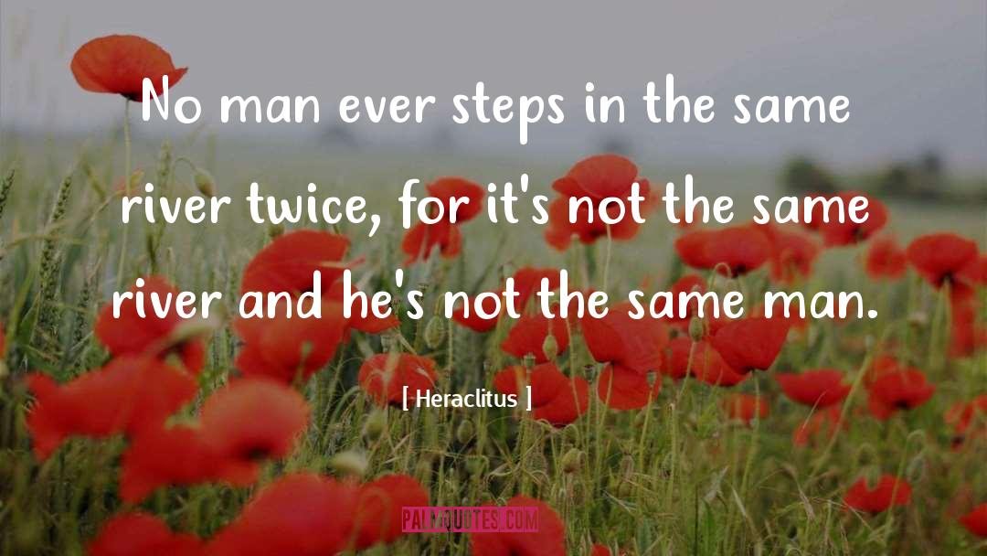 Steps quotes by Heraclitus