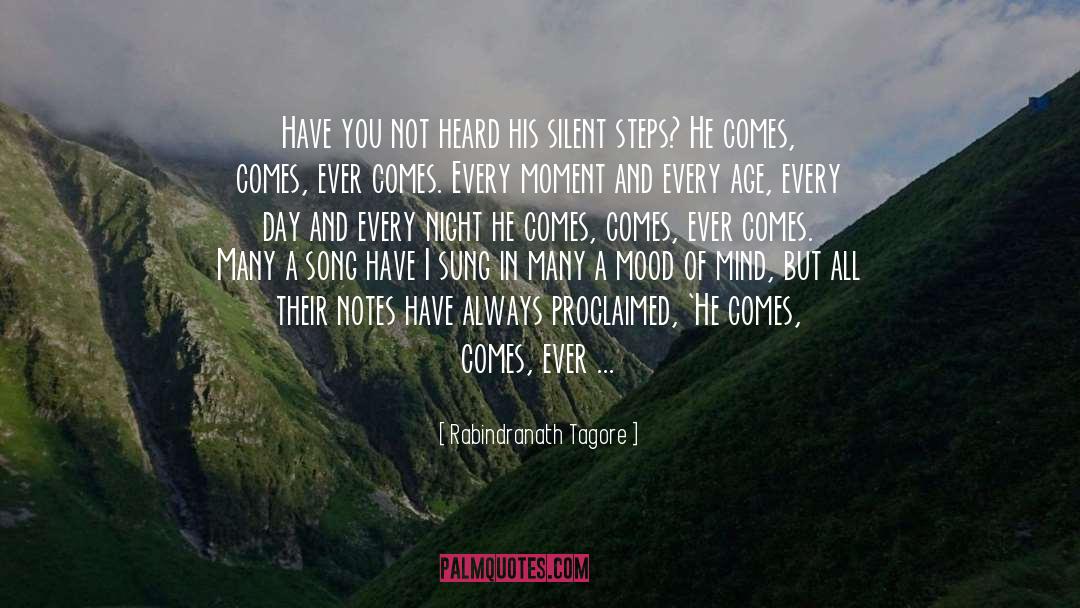 Steps Taken quotes by Rabindranath Tagore