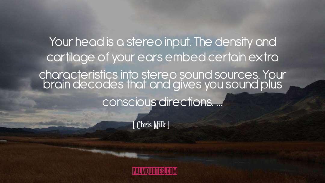 Stereo quotes by Chris Milk