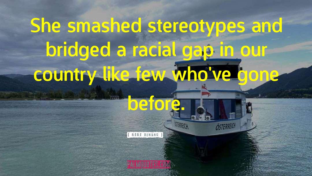 Stereotypes quotes by BeBe Winans