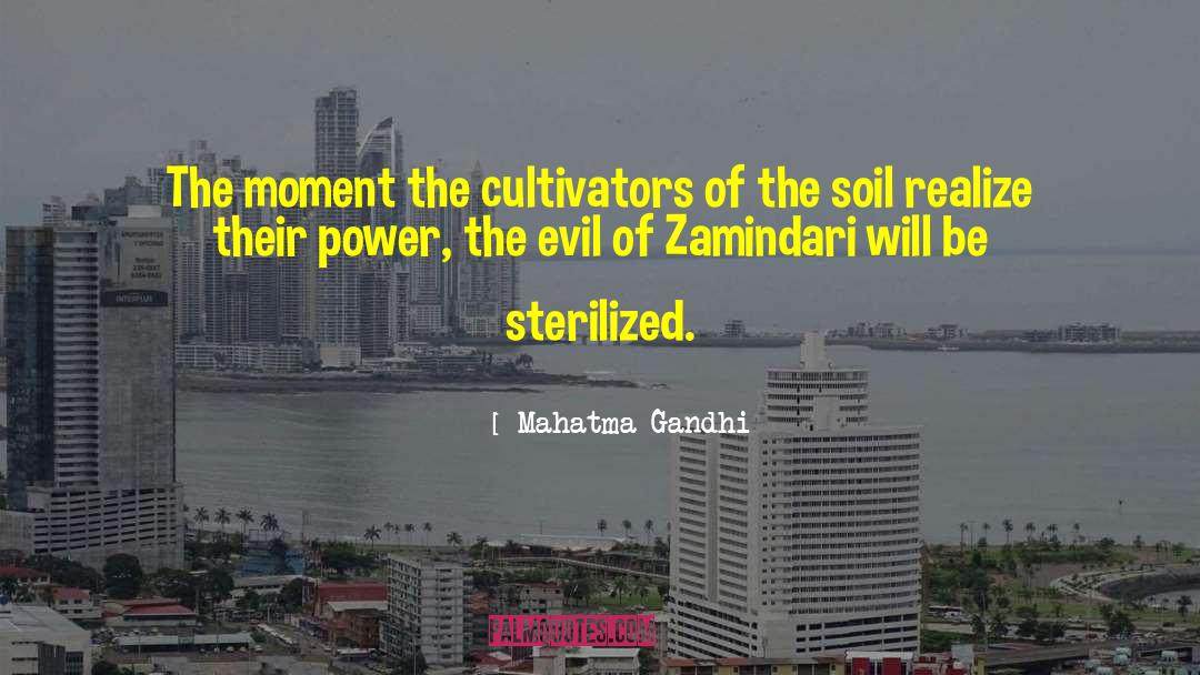 Sterilized Potting quotes by Mahatma Gandhi