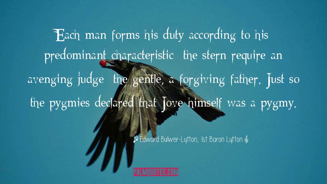 Stern quotes by Edward Bulwer-Lytton, 1st Baron Lytton