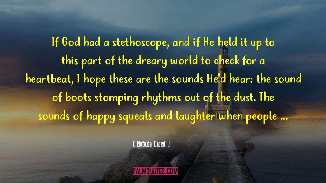 Stethoscope quotes by Natalie Lloyd