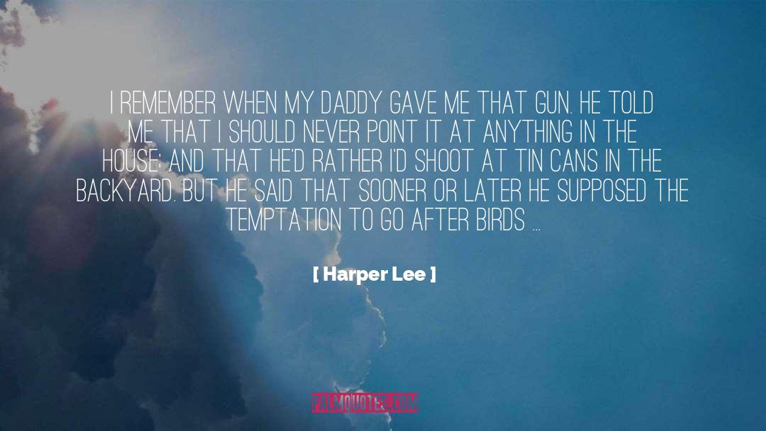 Stetsasonic Daddy quotes by Harper Lee