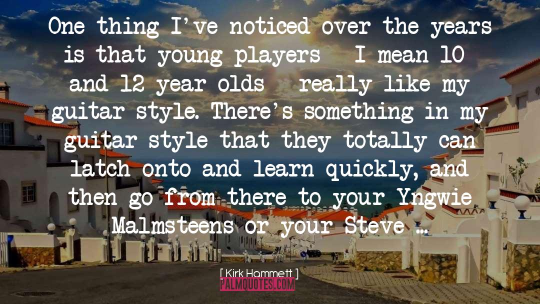 Steve Berry quotes by Kirk Hammett