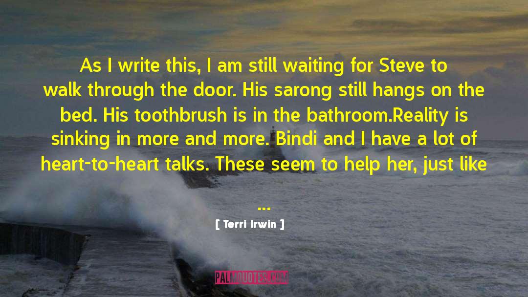 Steve Boswell quotes by Terri Irwin
