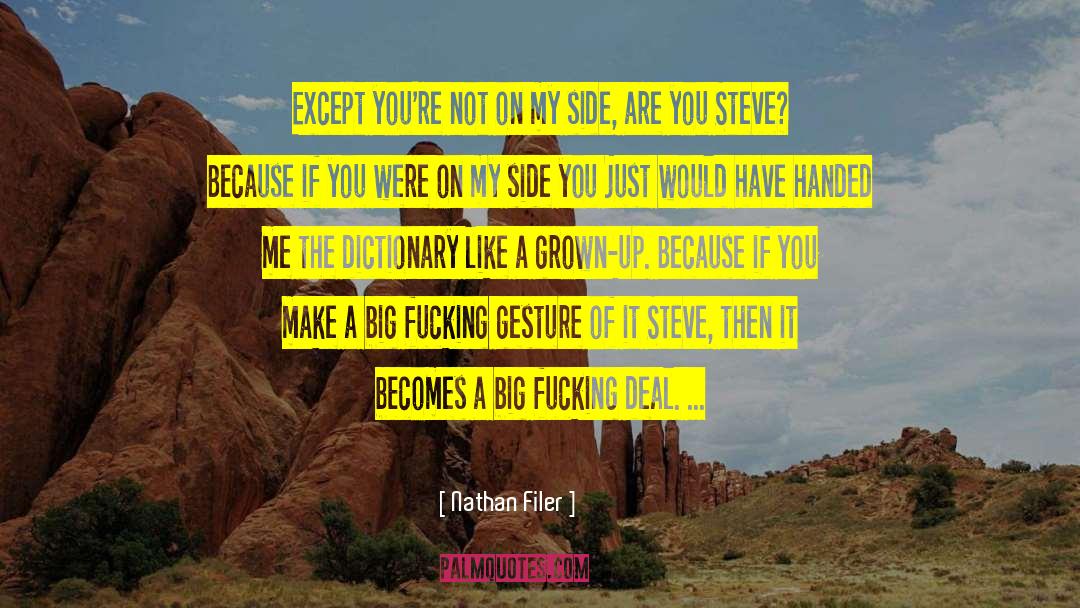 Steve Maclean Astronaut quotes by Nathan Filer