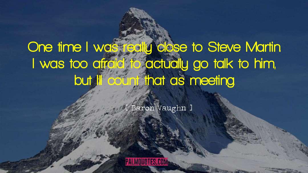 Steve Martin quotes by Baron Vaughn