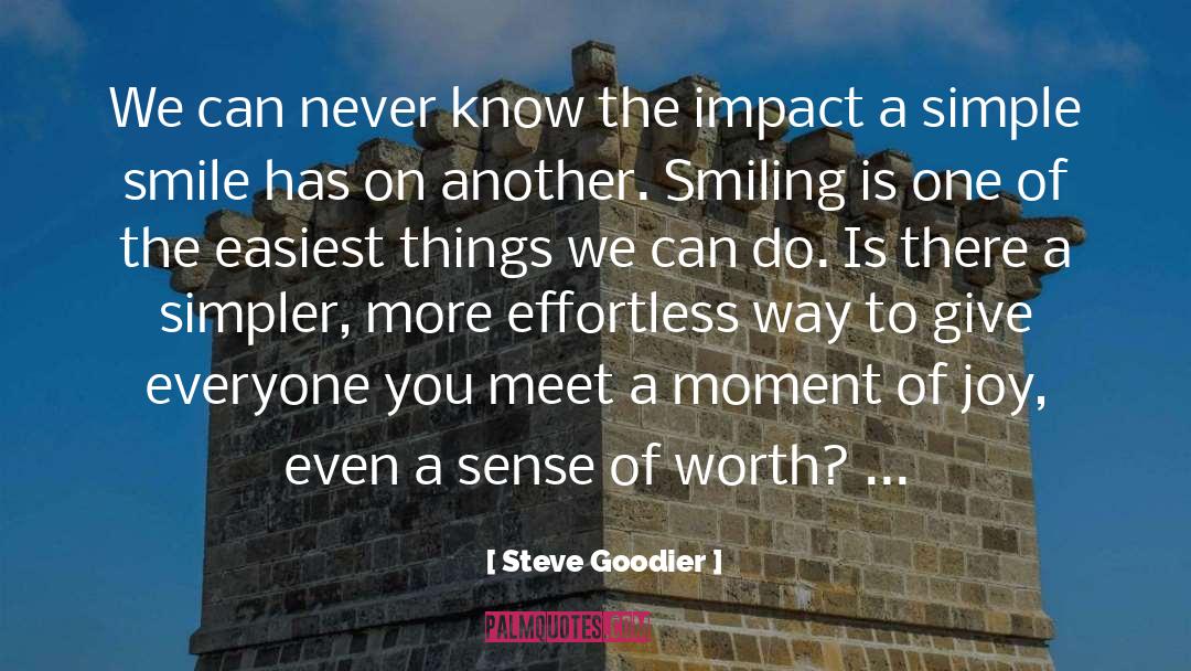 Steve Vogel quotes by Steve Goodier