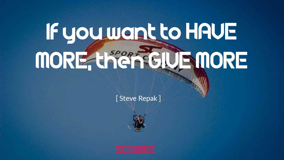 Steve Vogel quotes by Steve Repak