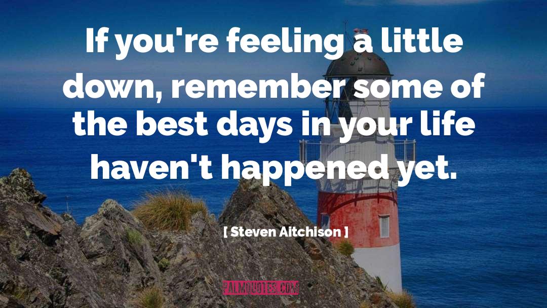 Steven Aitchison quotes by Steven Aitchison