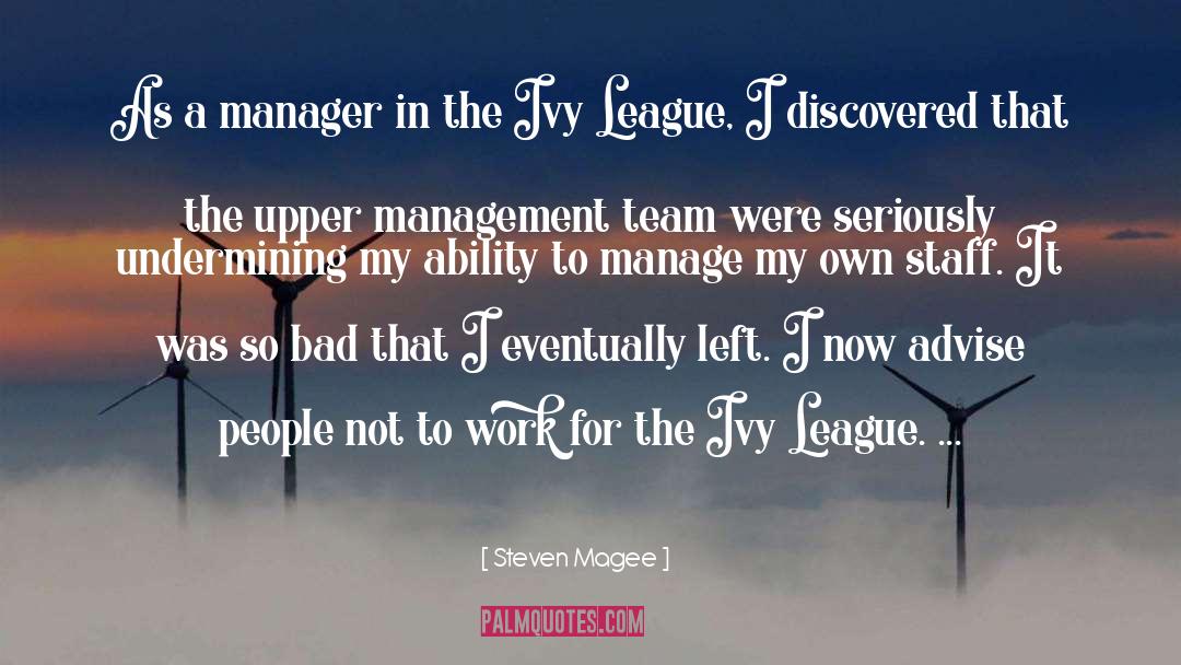 Steven Ivy Business quotes by Steven Magee