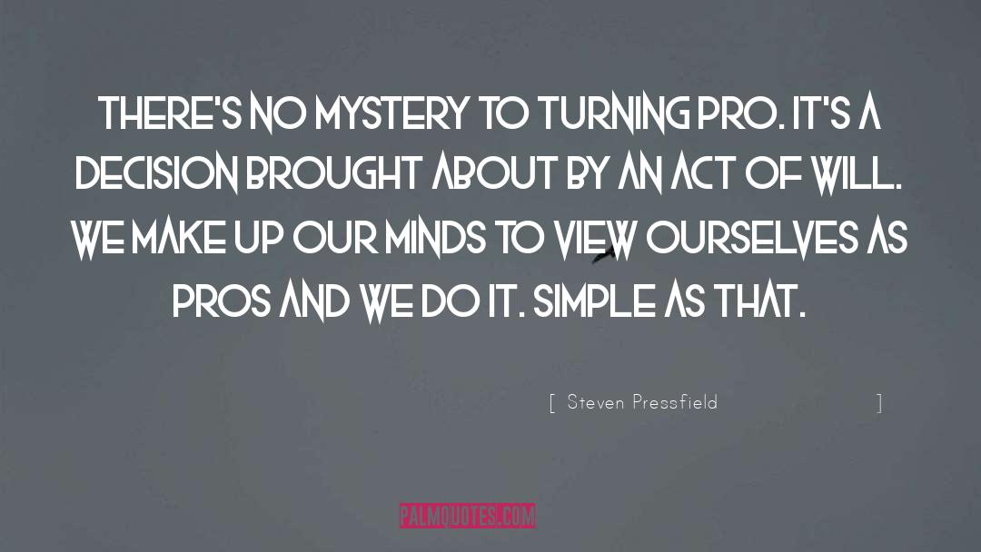 Steven Pressfield quotes by Steven Pressfield