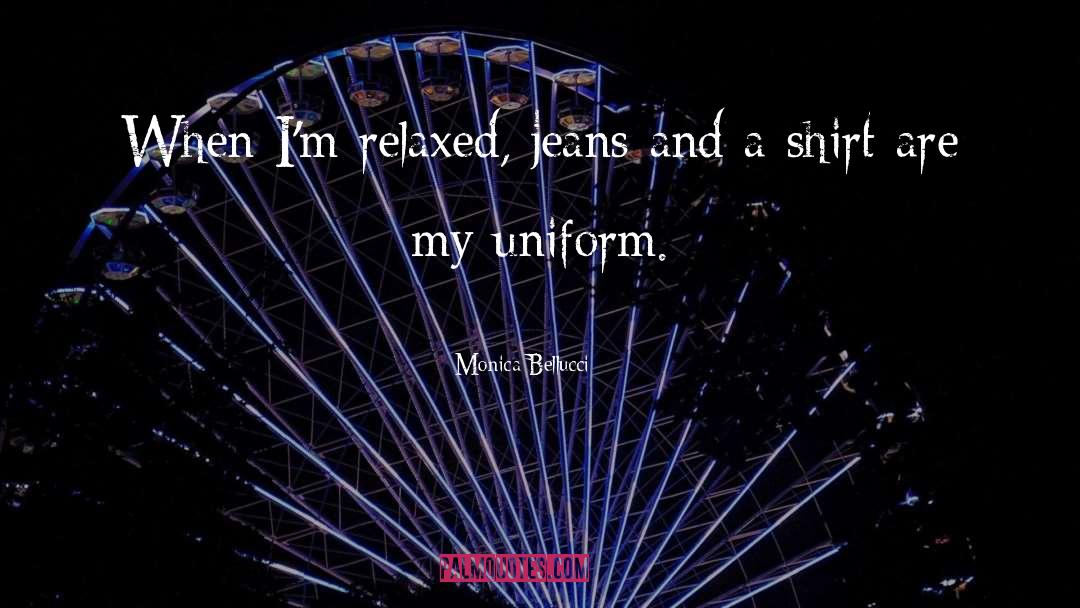 Stevensons Uniform quotes by Monica Bellucci