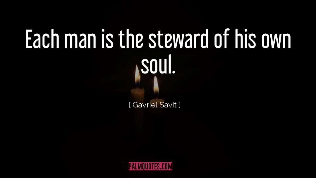 Steward quotes by Gavriel Savit