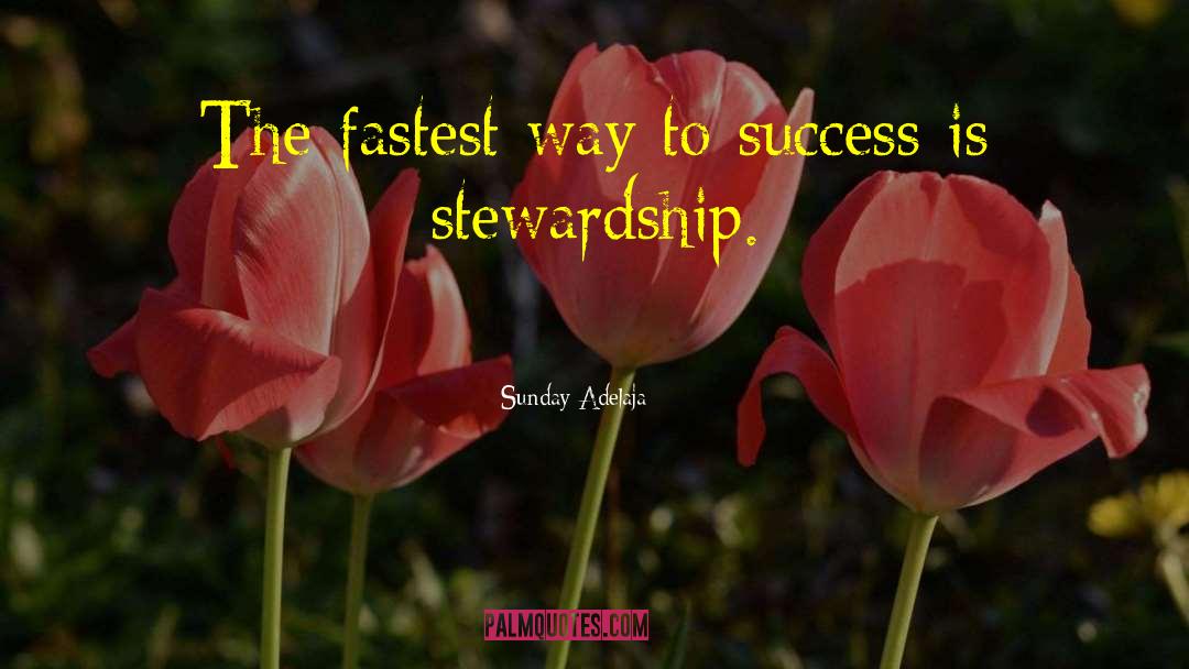 Stewardship quotes by Sunday Adelaja