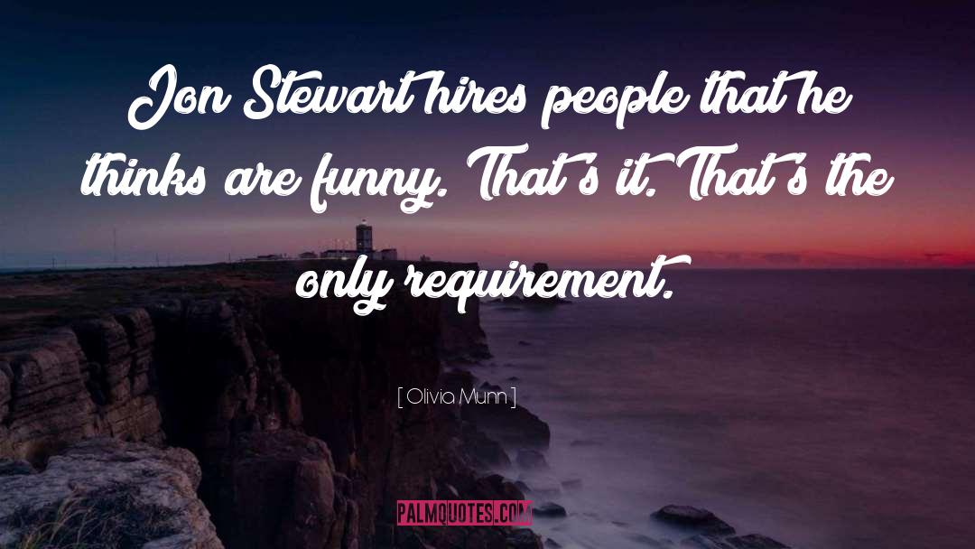 Stewart quotes by Olivia Munn