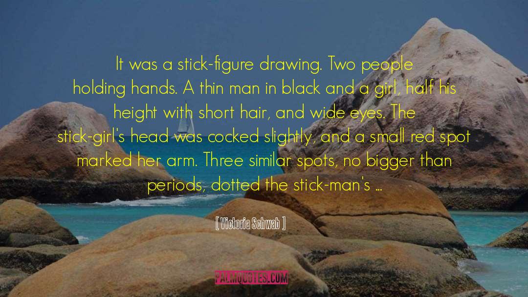 Stick Figure quotes by Victoria Schwab
