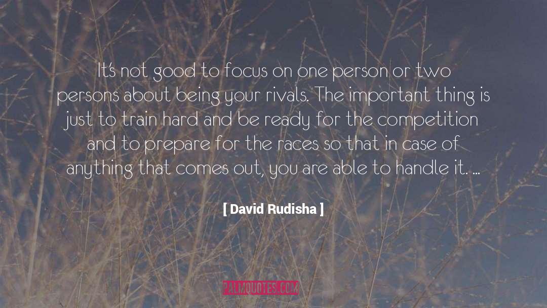 Stick Handle quotes by David Rudisha