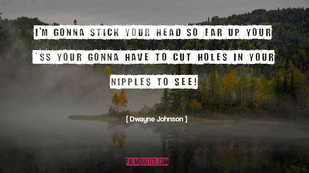 Stick quotes by Dwayne Johnson