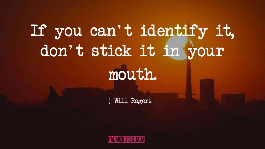 Stick quotes by Will Rogers