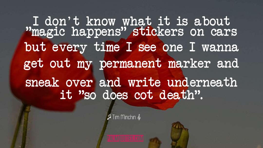 Stickers quotes by Tim Minchin