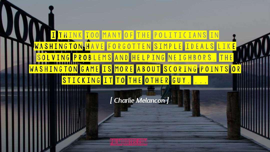 Sticking It quotes by Charlie Melancon