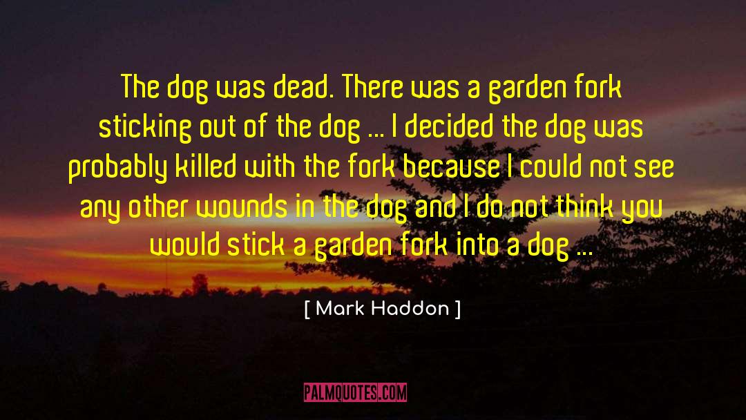 Sticking Out quotes by Mark Haddon