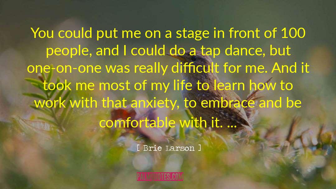 Stieg Larson quotes by Brie Larson
