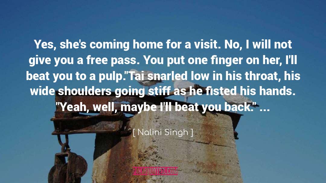 Stiff quotes by Nalini Singh