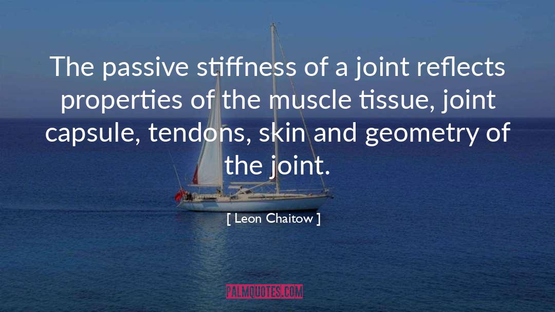 Stiffness quotes by Leon Chaitow