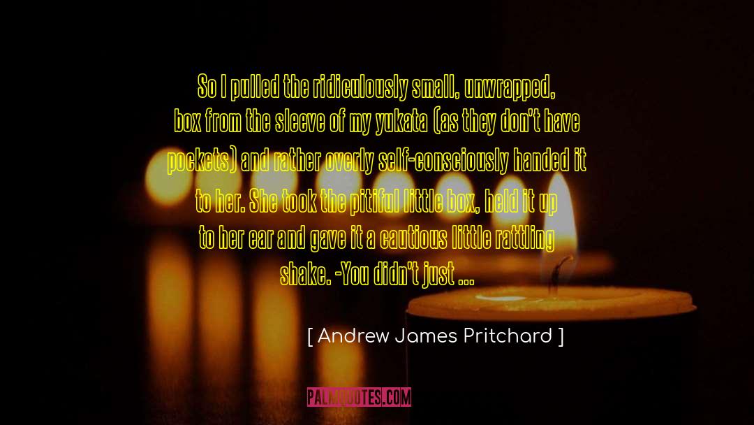 Stifled quotes by Andrew James Pritchard