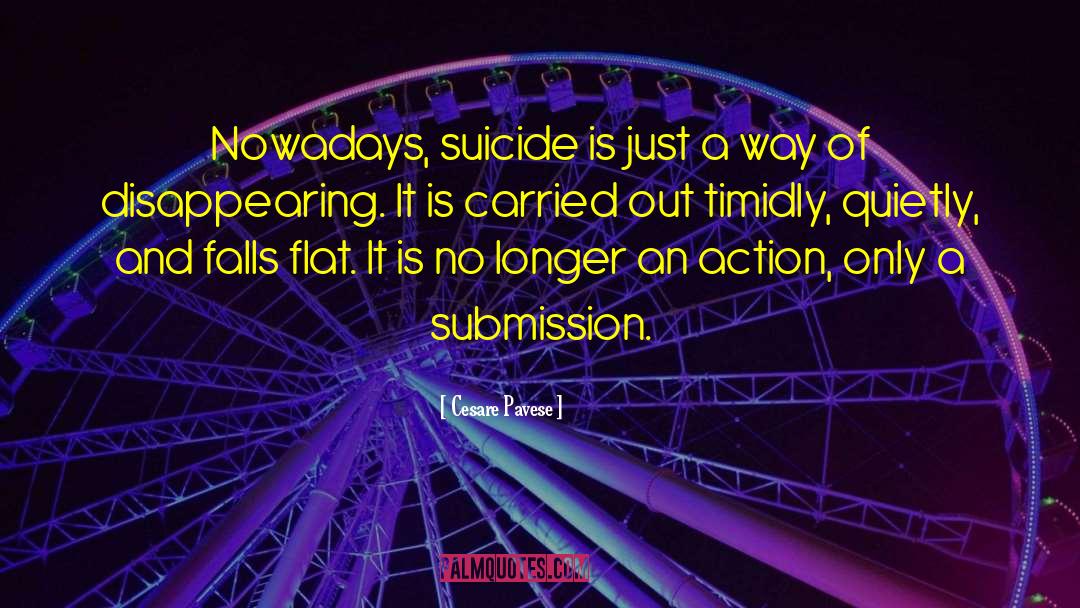 Stigma Of Suicide quotes by Cesare Pavese