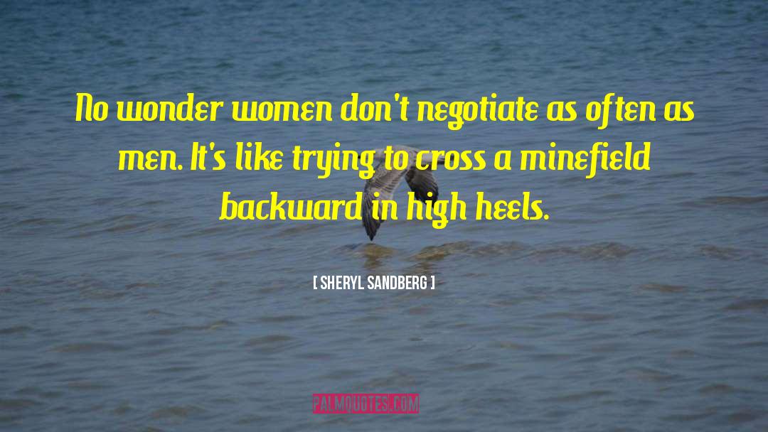 Stiletto Heels quotes by Sheryl Sandberg